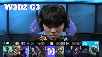 TSM vs C9 | Week 3 Day 2 S12 LCS Spring 2022 | TSM vs Cloud 9 W3D2 Full Game