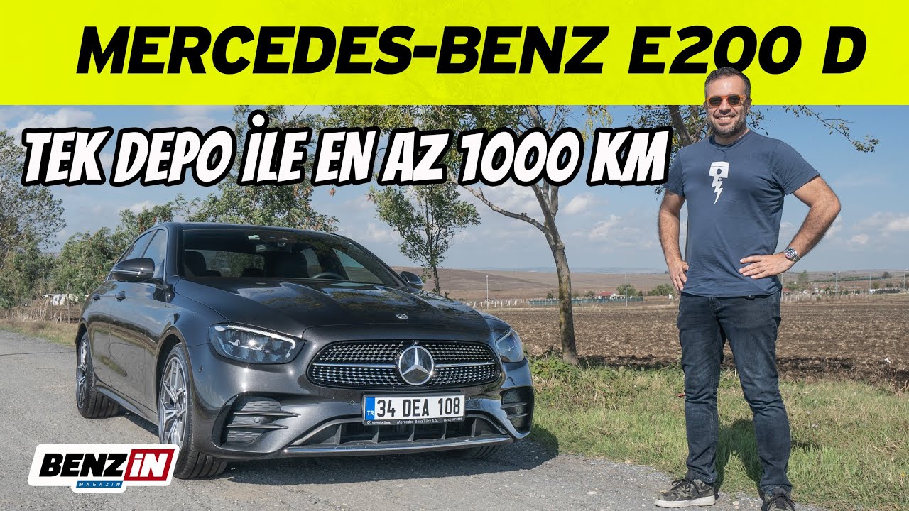 Mercedes E 200 D 2020 Test Surusu Tek Depo Ile En Az 1000 Km Youtube