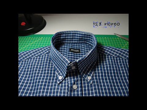 Come recuperare una camicia con un collo consumato