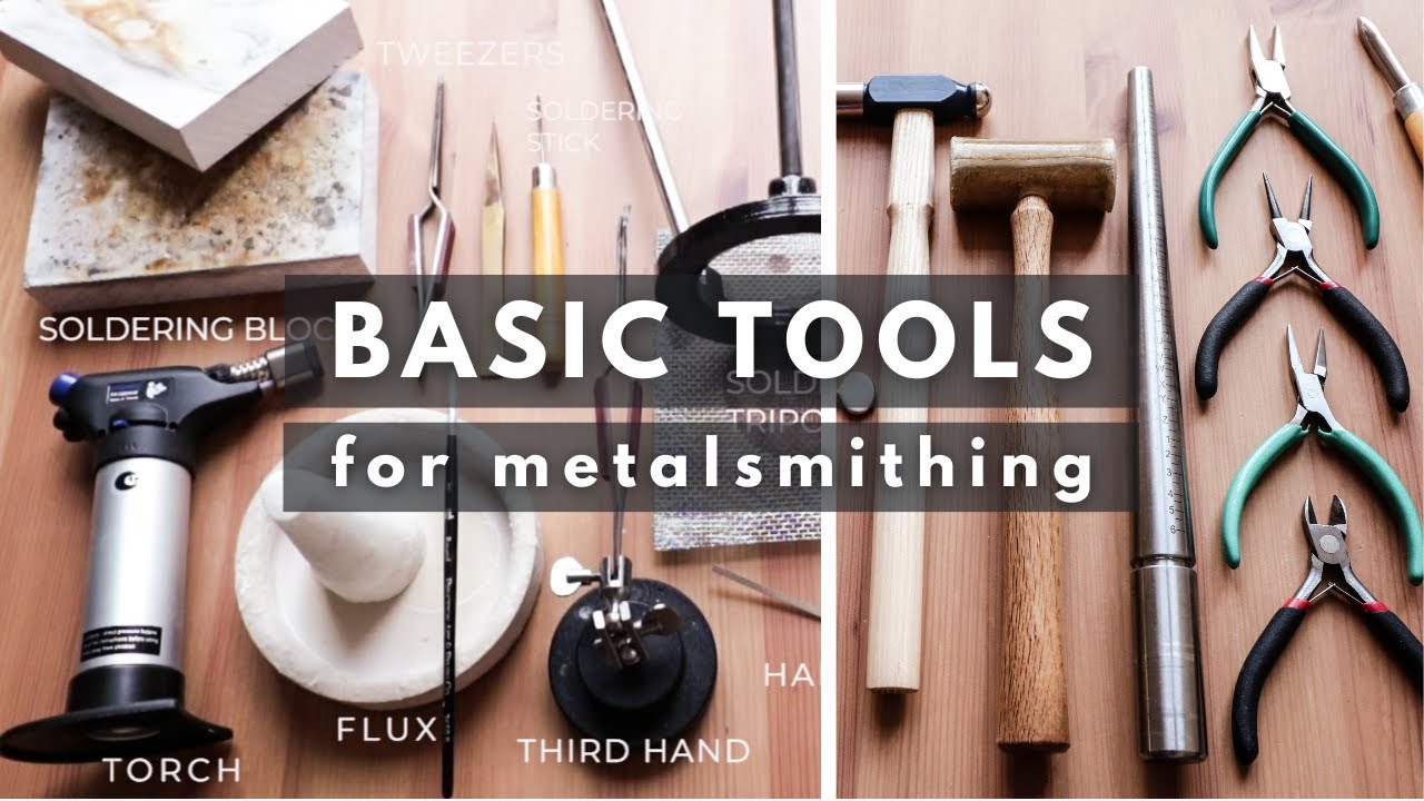 JTS Metalsmith Tools Kit Beginners -Apprentice Metalsmithing Jewelry Making  Tool Set