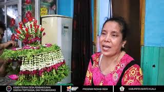 Perajin Payung Kambang (kembang) di Pulau Alalakkab Batola(barito kuala)