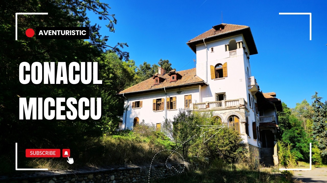 Conacul Micescu - Explorăm un conac abandonat cu o istorie de 100 de ani!