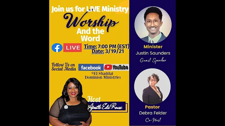 Ministry & The Word With Special Guest MinisterJus...