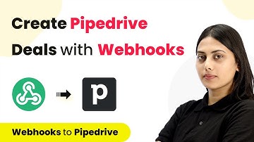 How to Create Deals in Pipedrive with Newly Caught Webhooks - Webhooks Pipedrive Integration