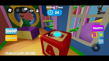 100!  Player mega hide and seek