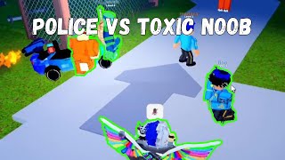 Police VS a TOXIC Noob | Roblox Jailbreak