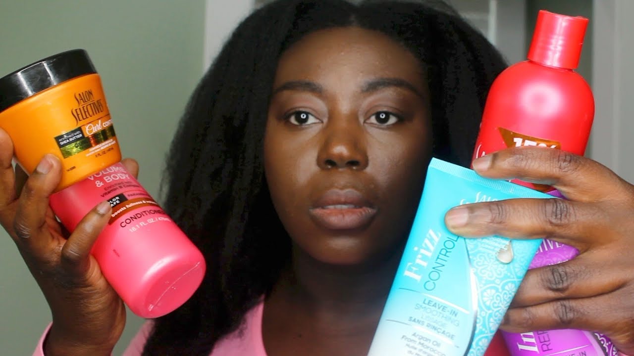 Dollar Tree Natural Hair Products Wash Day/ Salon Selective and Hair