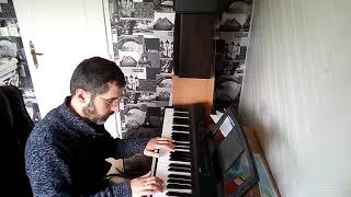 CHRISTOPHE : LES MOTS BLEUS (piano cover)