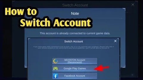 How To Switch Account |Mobile Legends Bang Bang|UPDATE 2022