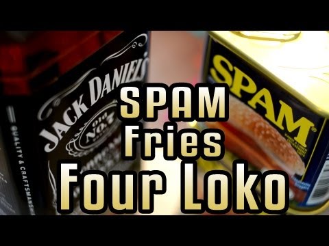 Spam Fries Four Loko - Epic Meal Time