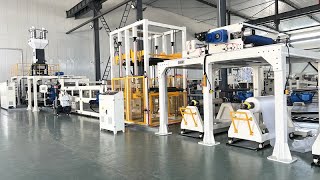 PET PP PS HIPS sheet extrusion line