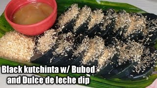 Black kutchinta w/Budbod & Dulce de letche by mhelchoice