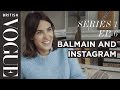 Alexa Chung on Social Media at Balmain with Rousteing | S1, E6 | Future of Fashion | British Vogue