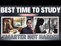 Study Smarter, Not Harder: Best Time to STUDY to get MAXIMUM Results! 🚀📚पढ़ने का सही समय!!