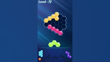 BLOCK! Hexa Puzzle! Rainbow A Level 72 (Basic) - Lösung Solution Walkthrough