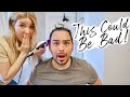 LETTING MY WIFE CUT MY HAIR! 😳