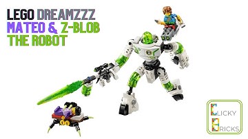 LEGO DREAMZzz Mateo and Z-Blob the Robot. Timelapse, Unboxing