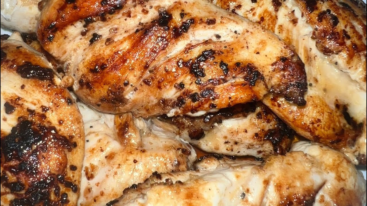 Escalopes de poulet, blanc de poulet comment assaisonner recette rapide et facile