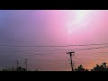 Severe Thunderstorms In The Bay Area | Aug 2020 | Lots of Lightning Thunder and Stormy Clouds