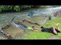 Fishing Video: Build Fish Trap By Many Stones - Catch Big Fish - Survival In The Forest