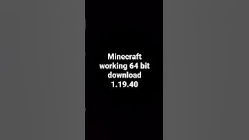 Minecraft 64 bit 1.19.40 real 1000% guarantee