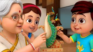 Nani Teri Morni | Grandma's Little Peacock   More Hindi Rhymes for Children | Chiku Chime