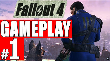 FALLOUT 4 - 9 Minute Demo Gameplay Walkthrough Part 1 E3 2015 HD