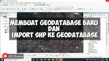 Cara membuat Geodatabase baru dan cara memasukan shp yng sudah ada ke geodatabase