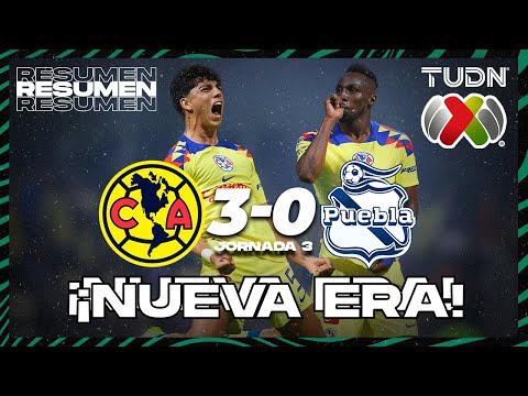 Resumen y goles | América 3-0 Puebla | AP2023-J3 | Liga Mx | TUDN