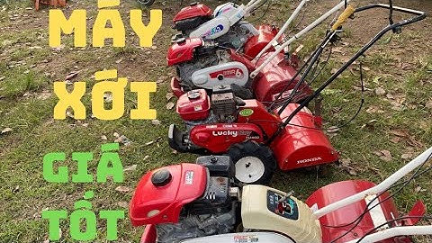 Máy xới đất mini - máy xới đất Nhật bãi - xới thùng phi I cửa hàng việt anh 0961350530