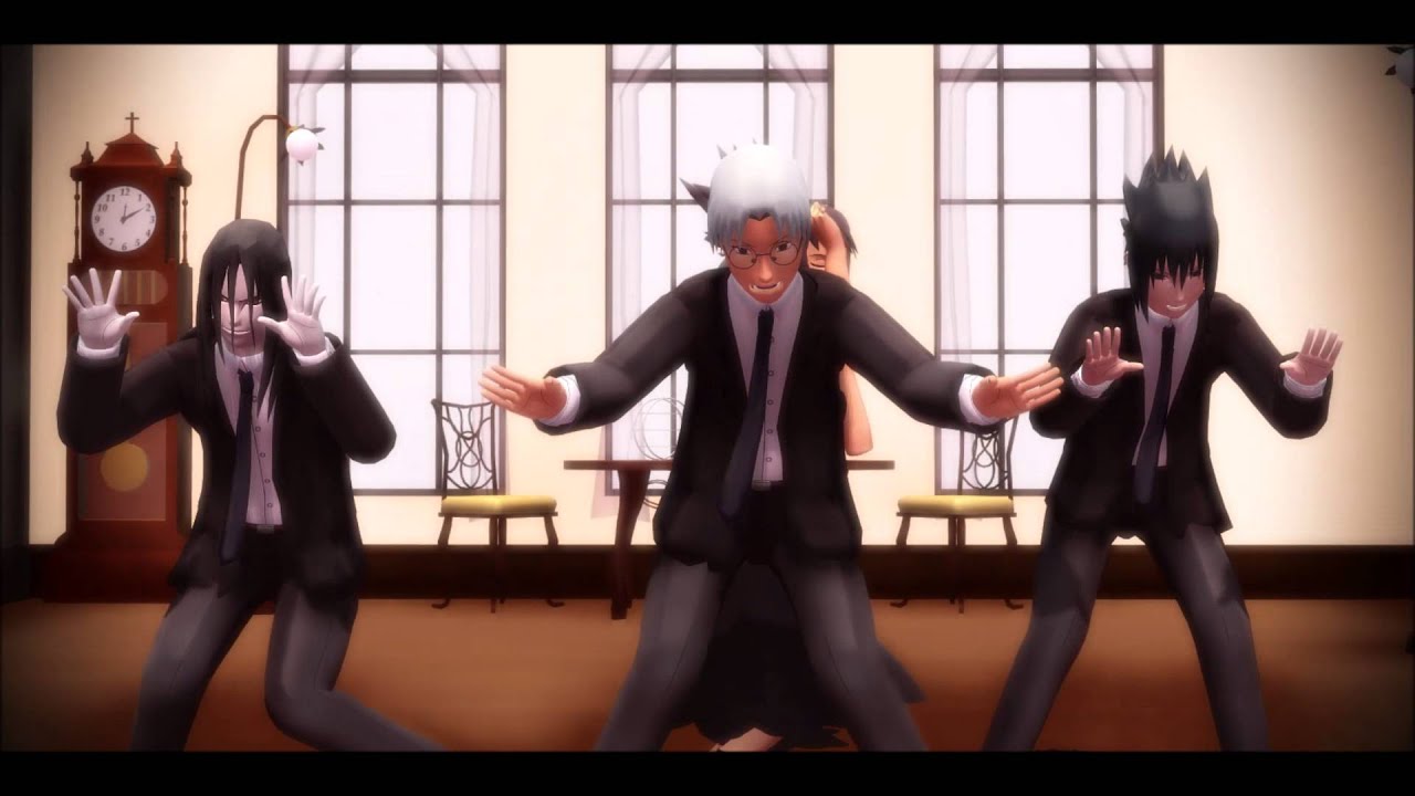 [MMD NARUTO] Bad∞End∞Night Anko, Orochimaru, Kabuto and Sasuke