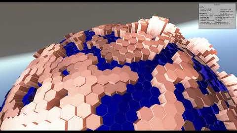 Unity 2020 Procedural HexSphere Planet