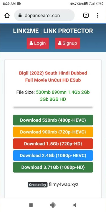 Bigil movie kaise dekhe hindi me