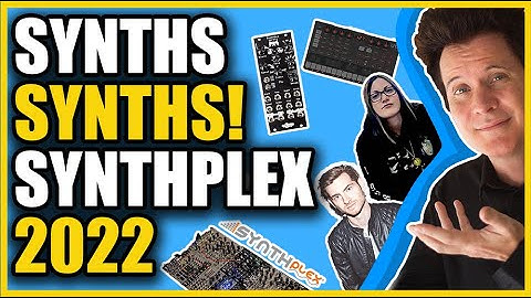 Synth, Synths, Speakers, Pedals and Synths - Synthplex 2022