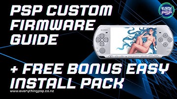 Just Bought Your First PSP in 2025?! Must Watch CFW Custom Firmware Guide + Easy Install Pack!