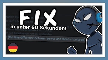 TeamSpeak 3 | the time difference between server and client is too large - FIX | German Deutsch