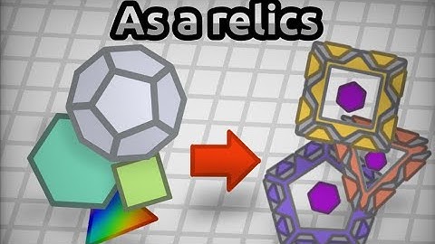 Arras.io all shapes as Relics. Аррас.ио все формы в виде реликвий. [FANMADE]