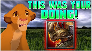 This STAMPEDE Was Your Doing Simba! | 1v1 Random Hero | WC3 | Grubby