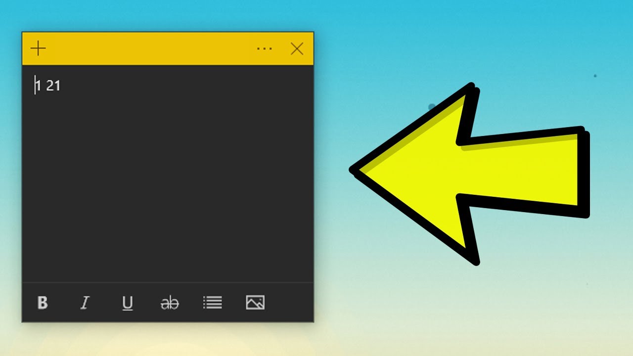 How To Recover Missing Sticky Notes From Windows 10 YouTube