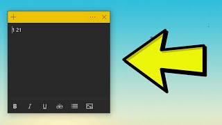 How to recover missing Sticky Notes from Windows 10