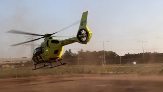 Traumahelikopter ingezet voor melding in fietstunnel Osseweg Berghem