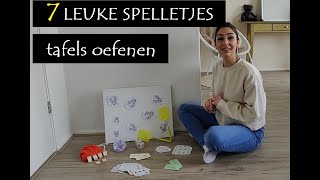 Juf Simmie legt uit | 7 SPELLETJES | tafels oefenen | rekenen screenshot 2