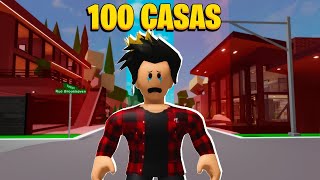 Fui BANIDO DE 100 CASAS no BROOKHAVEN!