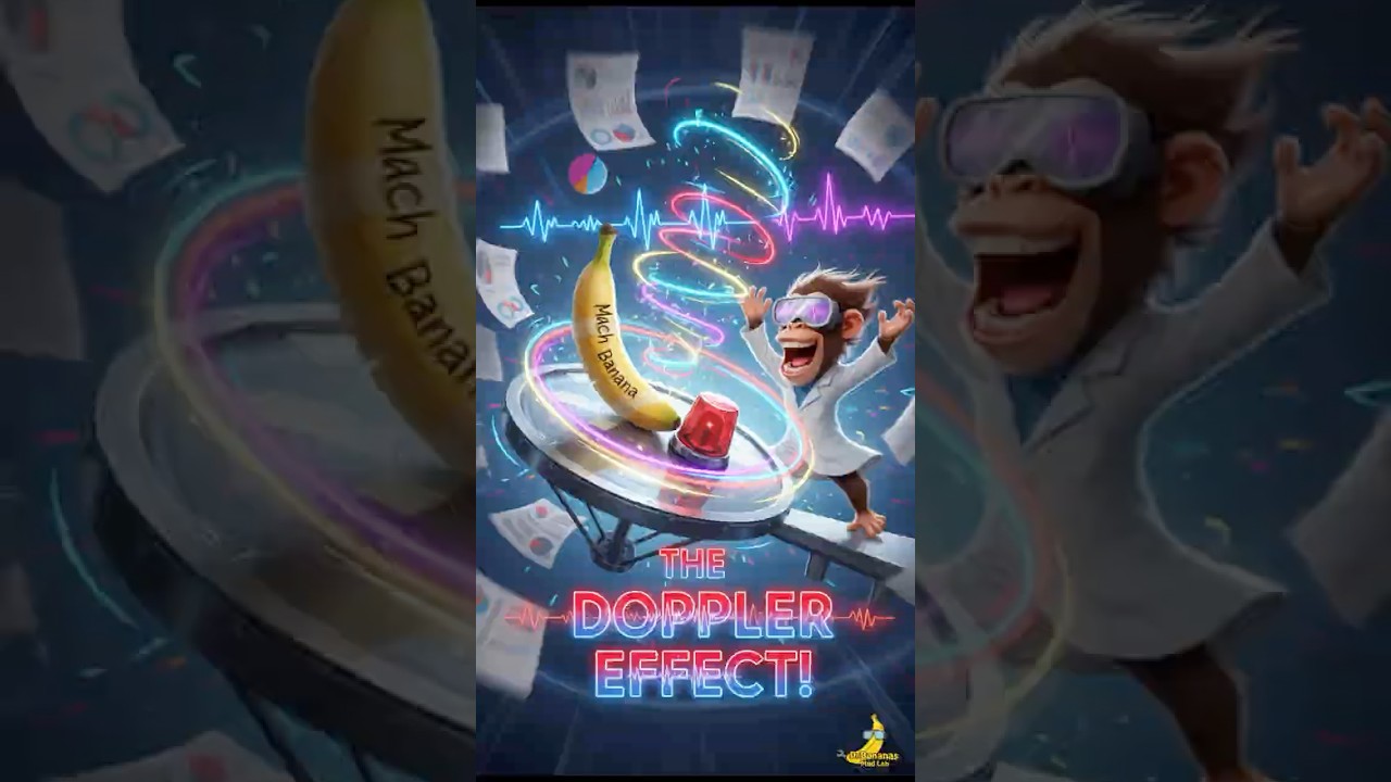 The Doppler Effect Explained! | Dr. Bananas Mad Lab