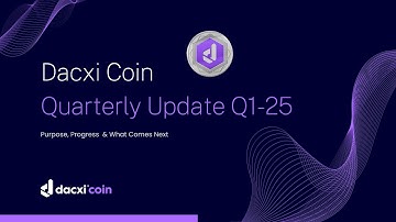 Dacxi Coin – Q1 2025 Update