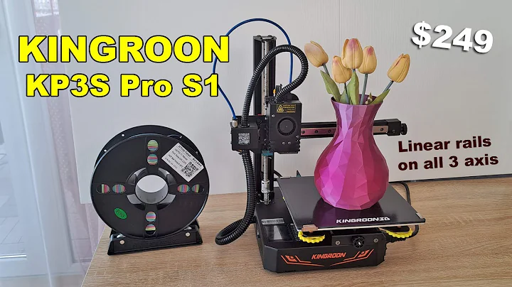 Kingroon KP3S Pro S1 3D printer review - cheap 3D printer with linear rails on all 3 axis
