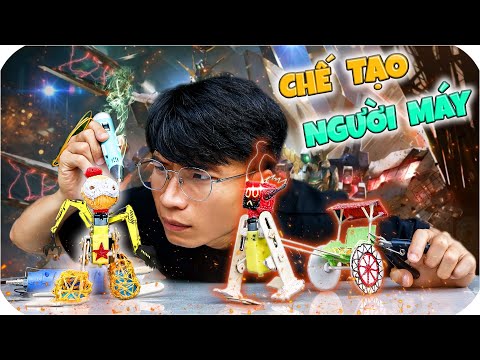 Tony | Chế Tạo ROBOT Biết Đi Bằng Bút 3D 🤖 𝐑𝐨𝐛𝐨𝐭 𝐖𝐢𝐭𝐡 𝟑𝐃 𝐏𝐞𝐧