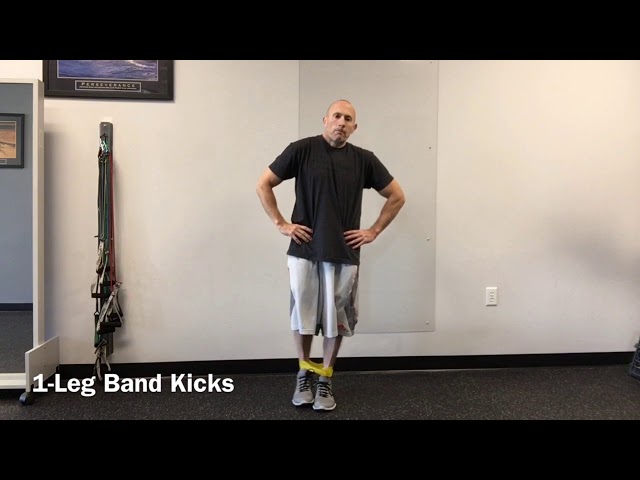 1-Leg Band Kicks 