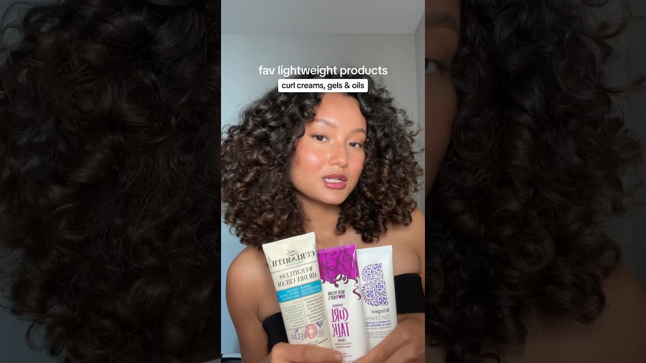lightweight styling products for fine curly hair 