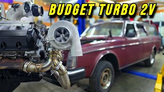 We Budget Turbocharged a 2V 4.6 | 240 Wagon Drift Build